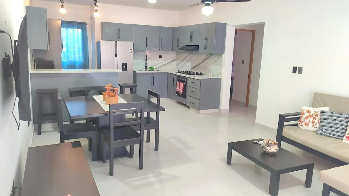 Spacious 2Br Apartment With Wifi Close To Sosua Town 0*,  Dominican Republic