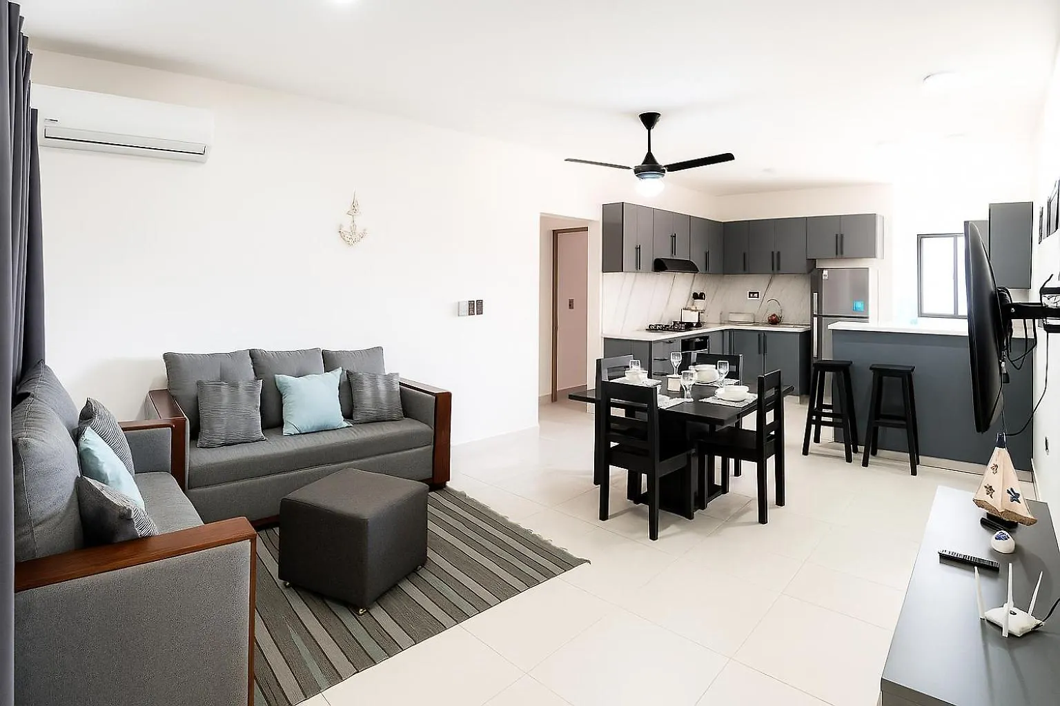 Modern Apartment 2 Bedroom Apartment With Wifi And Private Parking Sosúa 0*,
